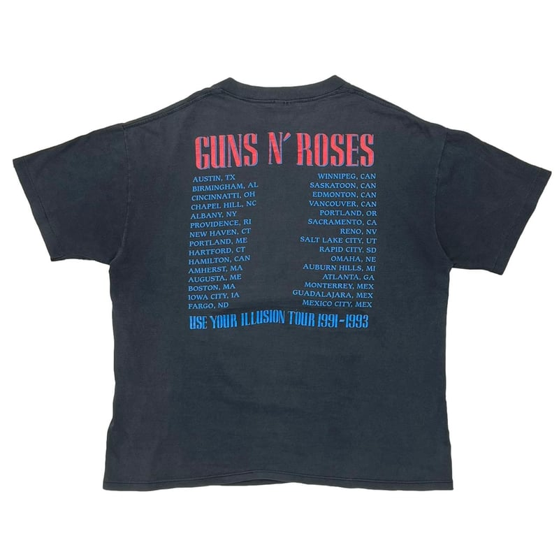 GUNS N' ROSES USE YOUR ILLUSION TOUR 1991-1993