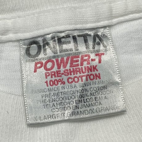NINE INCH NAILS 1995 DEVIL TOUR WHITE ONEITA XL 1217
