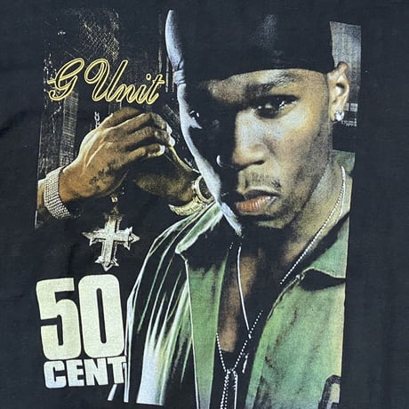 50CENT G UNIT DOUBLE SIDE PRINT TEE XL 5912