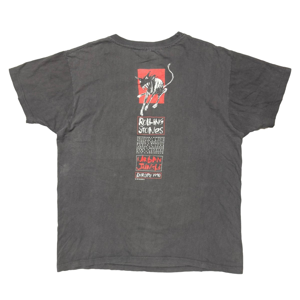 THE ROLLING STONES URBAN JUNGLE BIG TONGUE EURO