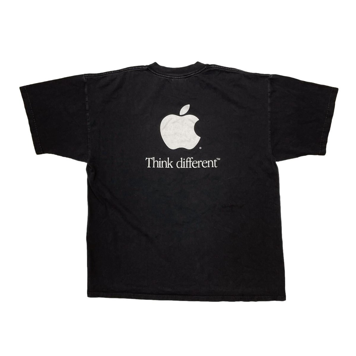 Apple Think different Tシャツ XL アップル 企業 Apple】90s-00s プロモーションTシャツ 企業Tシャツ XL - メルカリ