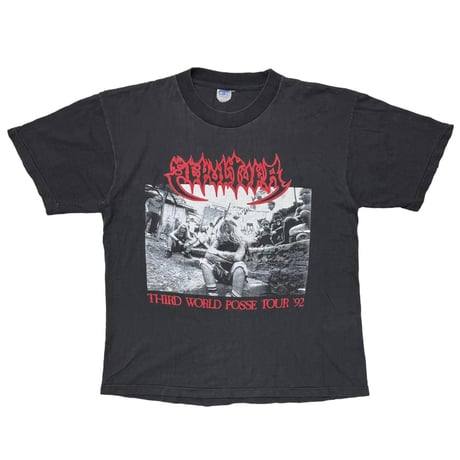 SEPULTURA THIRD WORLD POSSE TOUR 1992 EURO LARGE 7724