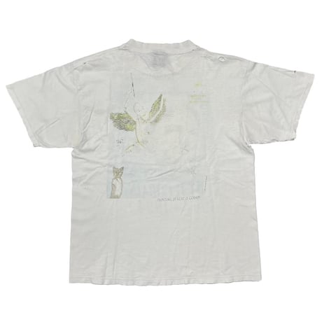 KURT COBAIN MEMORIAL PORTRAIT ADULT WHITE GIANT BY TULTEX XL 2757