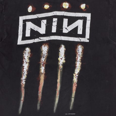 NINE INCH NAILS THE DOWNWARD SPIRAL HANES LARGE 1134
