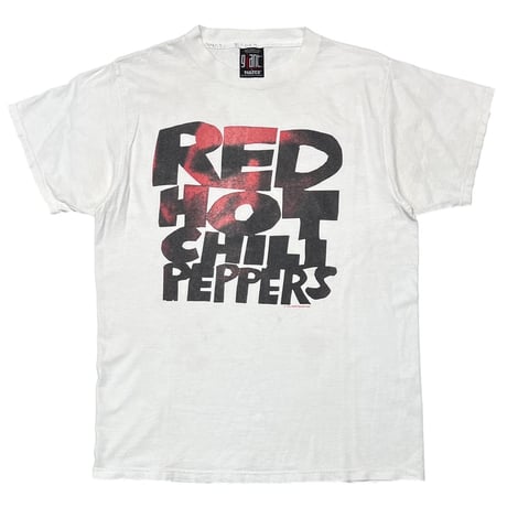 RED HOT CHILI PEPPERS ONE HOT MINUTE TORONTO WHITE GIANT by TULTEX LARGE 9307