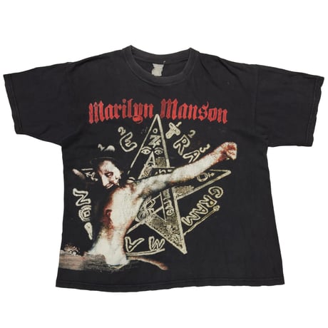 Marilyn manson t shirt h hotsell
