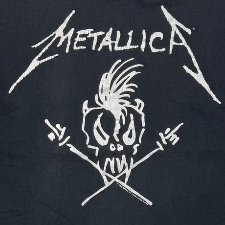 METALLICA BIG SKULL SUMMER SHIT BACK MAP GIANT BY TEEJAYS XL 6729