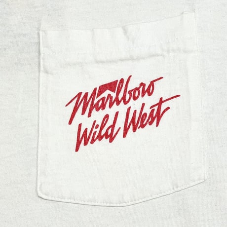 Marlboro WILD WEST WILD HORSE with Marlboro man WHITE 3 9963