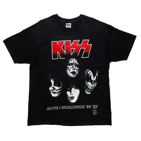 KISS ALIVE WORLDWIDE 96-97 I WANTED THE BEST I GOT THE BEST HANES XL 7995