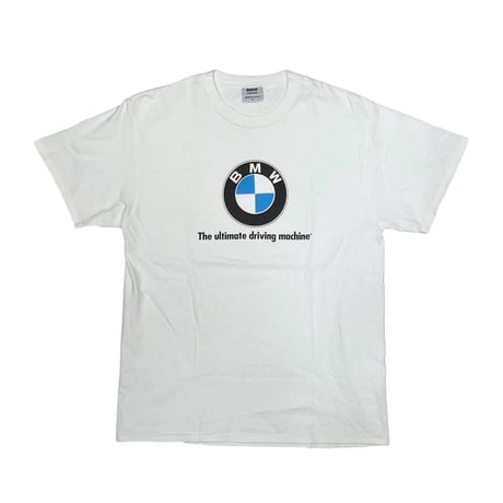 BMW EMBLEM LOGO TEE WHITE LARGE 9316