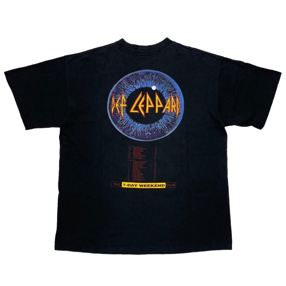 90's 古着Tシャツ GIANT DEF LEPPARD ADRENALIZE Vintage DEF LEPPARD 1992 90's Adrenalize Concert Joe Elliot T