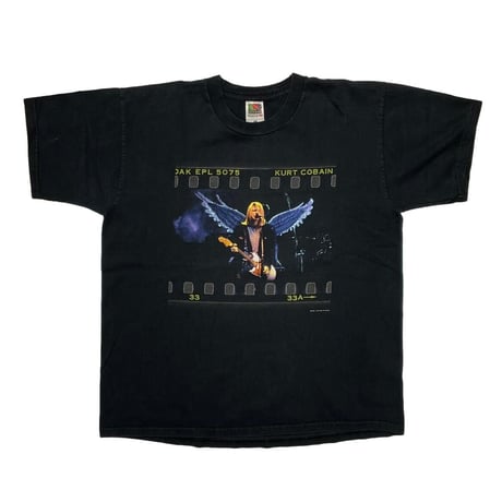 NIRVANA KURT COBAIN MEMORIAL FRUIT OF THE LOOM LARGE 9702
