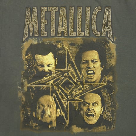 METALLICA POOR TOURING ME NORTH AMERICA '96/'97 KHAKI TULTEX XL 5958