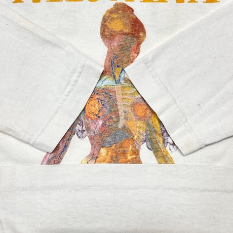 NIRVANA IN UTERO LS WHITE SCREEN STARS XL 8334