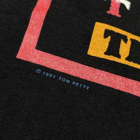 TOM PETTY AND THE HEARTBREAKERS 1991 THE GREAT WIDE OPEN TOUR HANES XL 9873