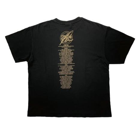 JIMMY PAGE & ROBERT PLANT ZOFO TOUR TEE HANES XL 6202