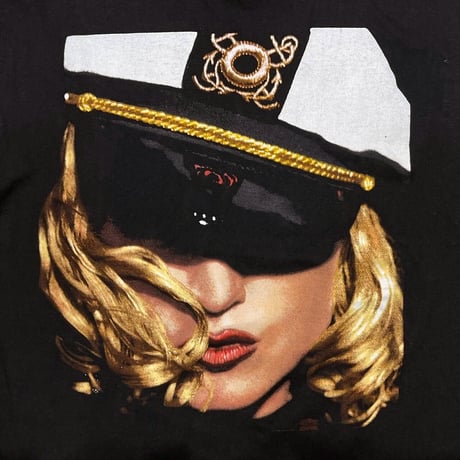MADONNA THE GIRLIE SHOW BLACK SJM TAG LARGE 5488