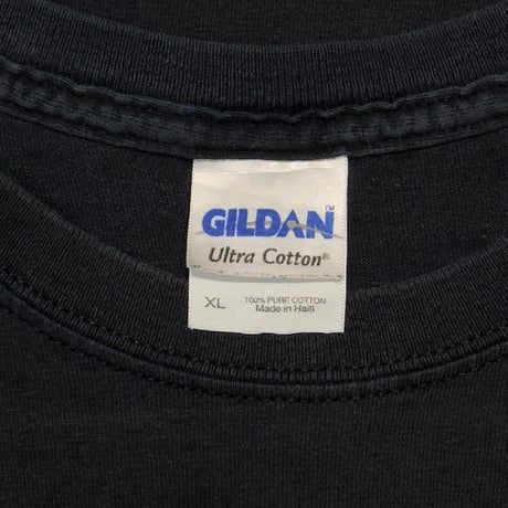 OLD & VINTAGE GUN SHOT SMILE GILDAN XL 8636