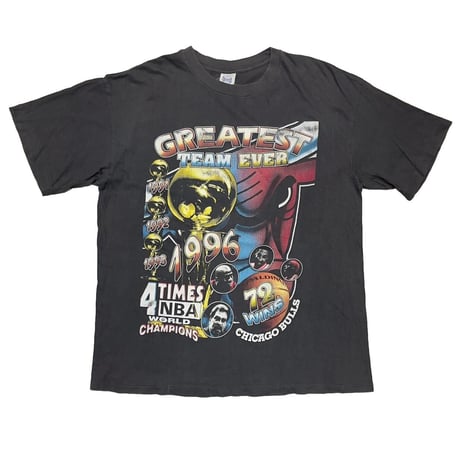 NBA CHICAGO BULLS RAP DESIGN 4 TIMES WORLD CHAMPION GREATEST TEAM EVER EVANS XXL 5294