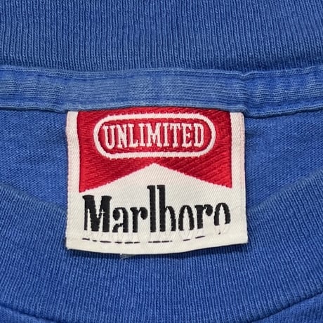 Marlboro UNLIMITED BLUE COYOTE POCKET TEE FITS XL 1878