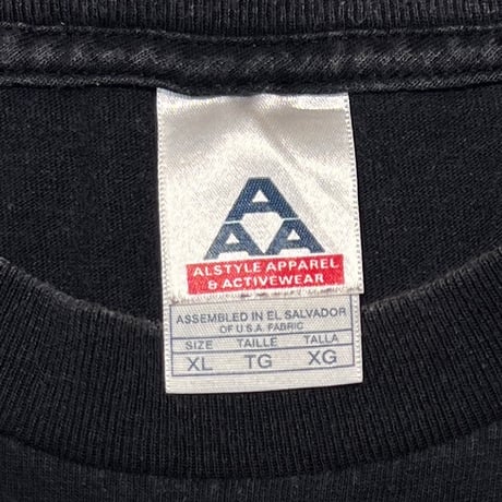 RAGE AGAINST THE MACHINE 1999 SQUARE MEMBER SILHOUETTE ALSTYLE XL 9490