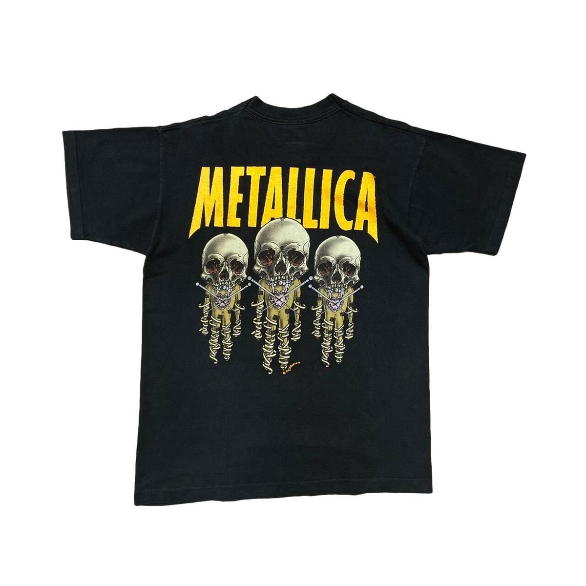 METALLICA 90s PUSHEAD FIXXXER TEEFRUIT OF THE L