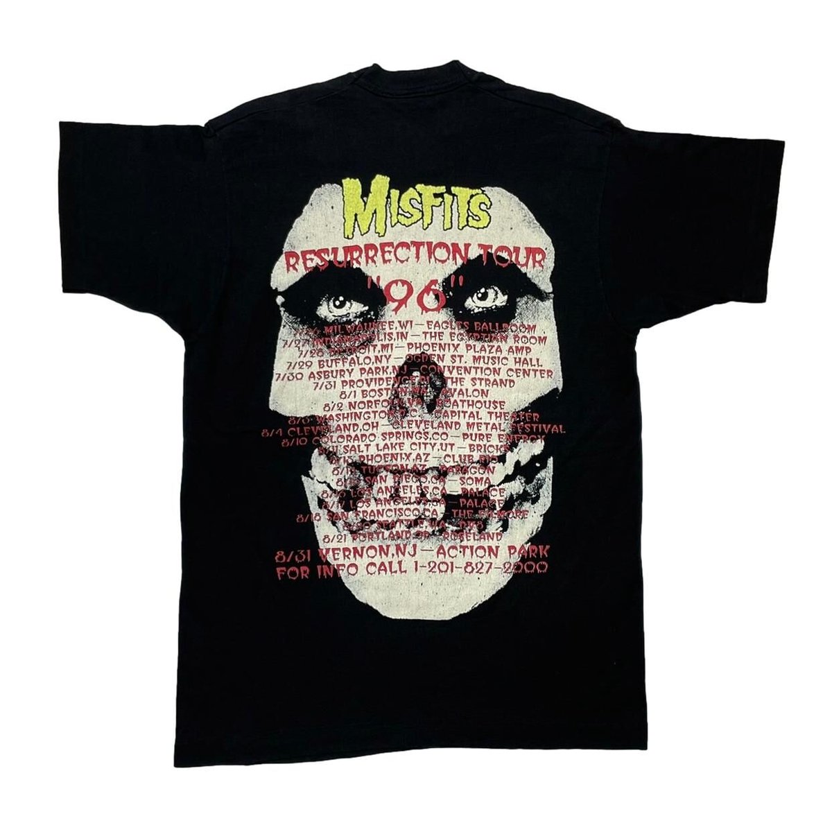 MISFITS RESURRECTION TOUR 1996 LARGE 3593 | gre