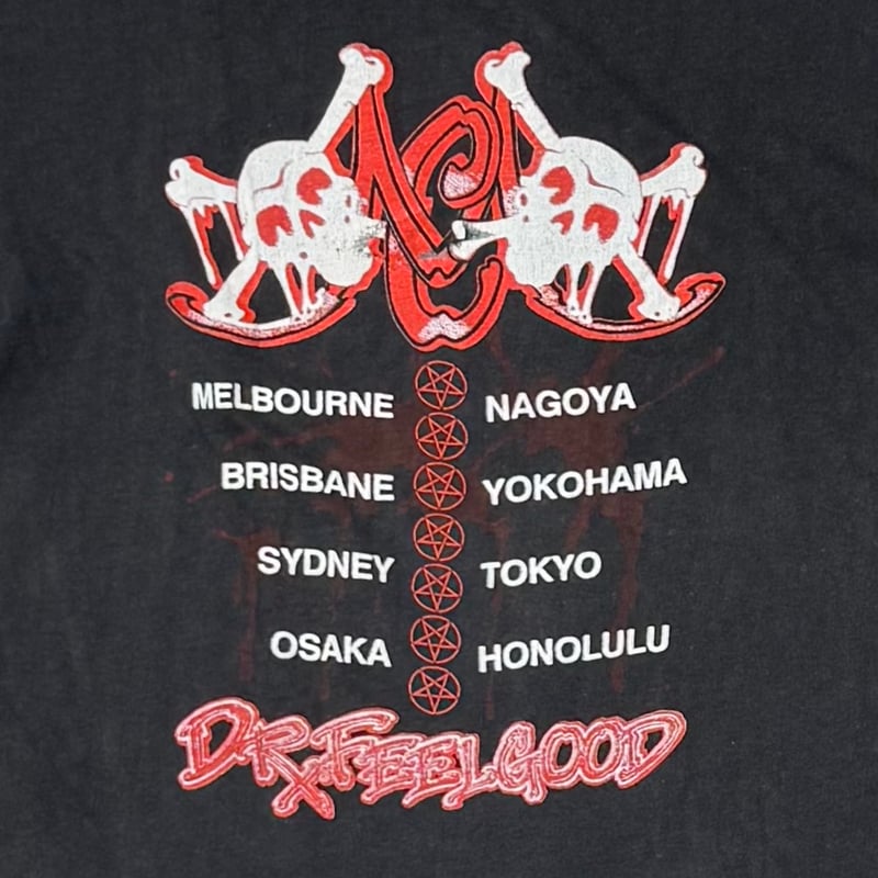 ビンテージ 1989年 Motley Crue モトリークルー バンダナ ビンテージ