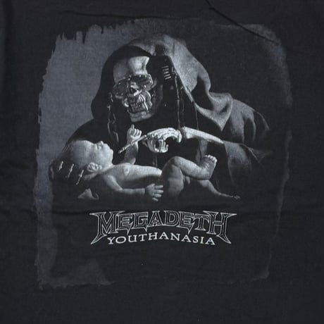 MEGADETH YOUTHANASIA HANES XL 1903
