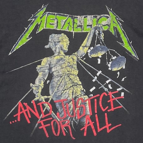 METALLICA AND JUSTICE FOR ALL LS FITS L-XL 0050
