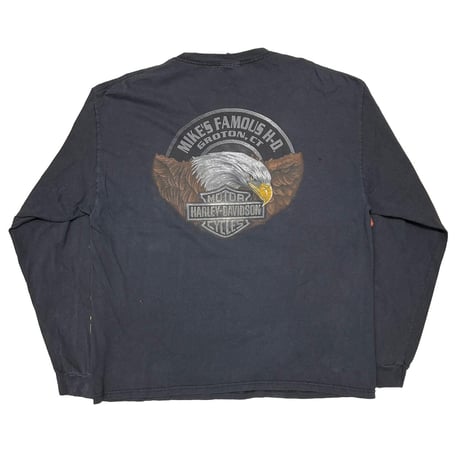 HARLEY DAVIDSON EAGLE FLAME SLEEVE LS XL 4263
