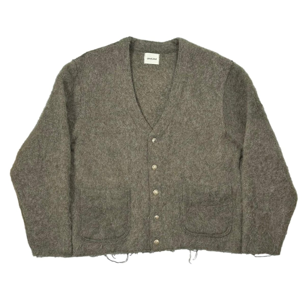 greatLAnd ORIGINAL レザーカーディガン greatLAnd ORIGINAL Grungeman Cardigan Jacket LA