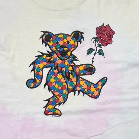 GRATEFUL DEAD DEAD BEAR TIE DYE DELTA MEDIUM 1473