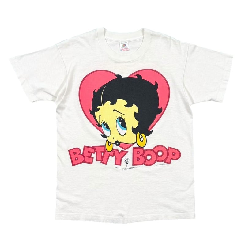 トップス FRUIT OF THE LOOM made in USA BETTY BOOP Fruit Of The Loom 90S/Made In Usa/Betty Boop/Full Print/L