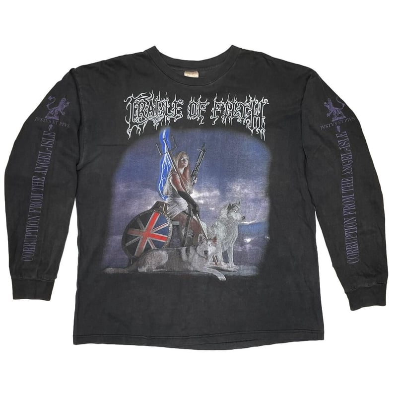 激レア cradle of filth ヴィンテージ RARE VINTAGE Cradle of Filth USA VIP Tour 2007 T Shirt XL | eBay