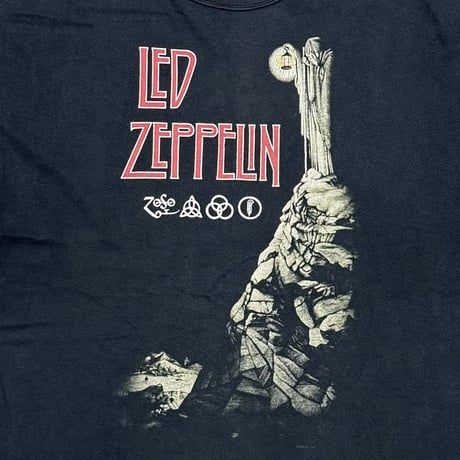 LED ZEPPELIN Y2K HERMIT Hanes LARGE 4482