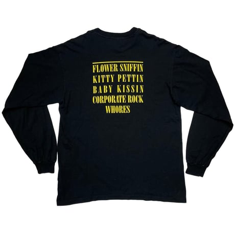 NIRVANA 1992 SMILE LS TEE ANVIL LARGE 1179