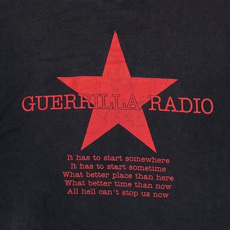 RAGE AGAINST THE MACHINE GUERRILLA RADIO GIANT LARGE 3528