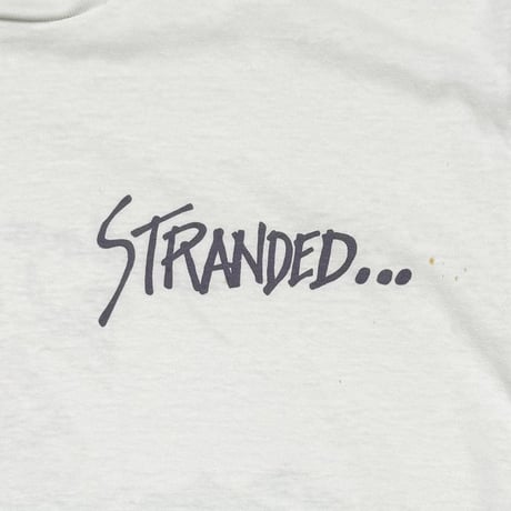 Budweiser 1989 STRANDED... Send more Bud! WHITE LARGE 7309