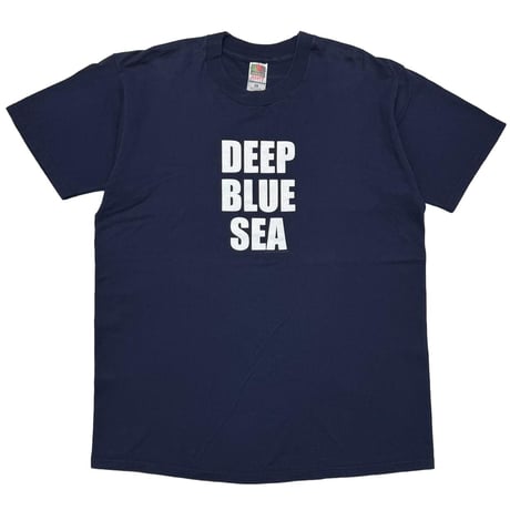 DEEP BLUE SEA 1999 MOVIE PROMO NAVY FRUIT OF THE LOOM XL 4331