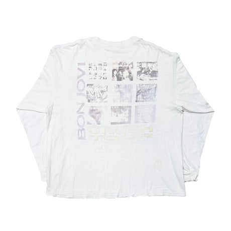 BON JOVI	 CRUSH TOUR LS  WHITE DELTA XL 1191