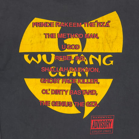WU-TANG CLAN DOUBLE SIDE BOOTLEG LS XL 2745