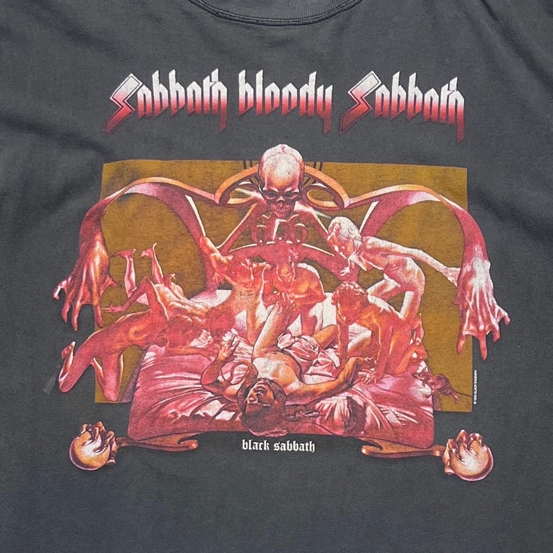 00s Black Sabbath サンフェード ゴールデンサイズ レアデザイン 00s Black Sabbath サンフェード ゴールデンサイズ レアデザイン