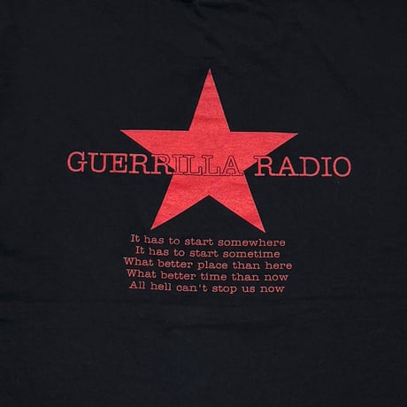 RAGE AGAINST THE MACHINE GUERILLA RADIO GINAT LARGE 2792