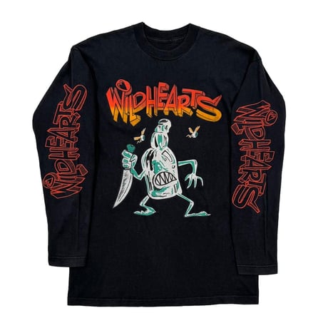 THE WILDHEARTS DOUBLE SIDE CARTOON PRINT LS FITS XL 9947