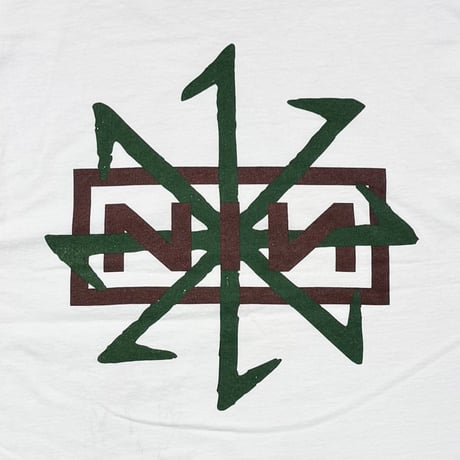 NINE INCH NAILS DEVIL BACK BOX LOGO WHITE ALL SPORT XXL 2180