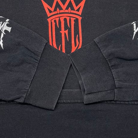 WEST COAST CHOPPERS 	FLAMING ARM SKULL RED CROSS LS XL 0001