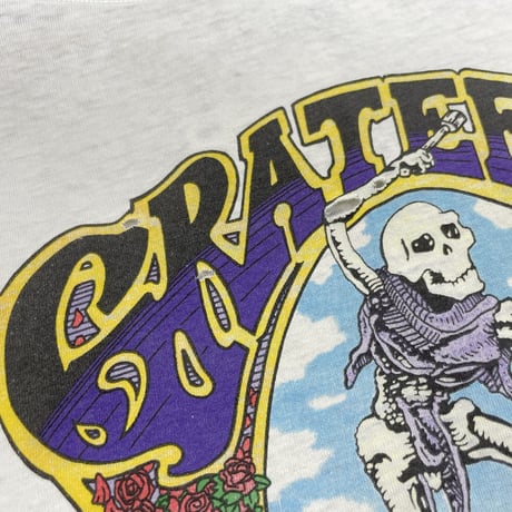 GRATEFUL DEAD 1991 QUALITY ROCK & ROLL WHITE BROCKUM XL 9480