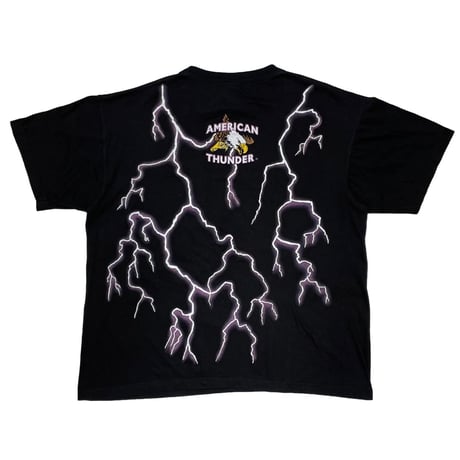 AMERICAN THUNDER SKULL SNAKE TEE XXL 9689
