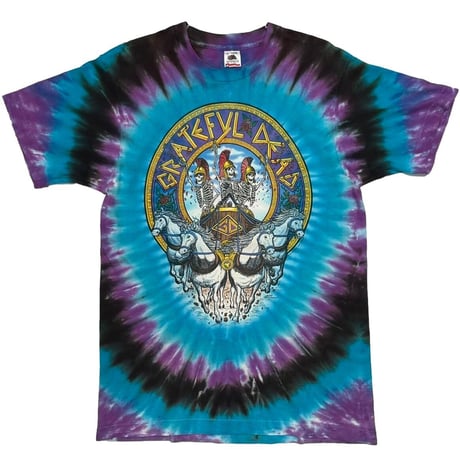 GRATEFUL DEAD 1991 LA COLISEUM TIE DYE TEE FRUIT OF THE LOOM LARGE 3084